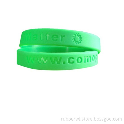 change your status silicone rubber wristband bracelets